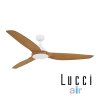 Lucci Air AIRFUSION Type A White Teak NL fan - Ceiling Fans