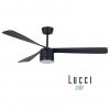 Lucci Air PEREGRINE BLACK DC Fan - Ceiling Fans