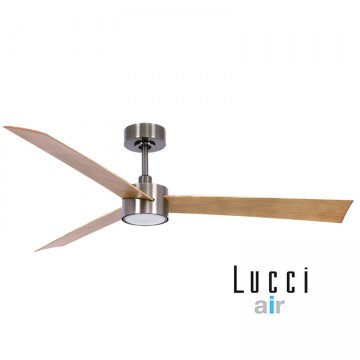 Lucci Air CLIMATE IV Nickel fan - Ceiling Fans