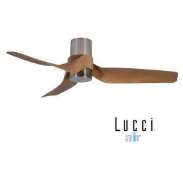 Lucci Air NAUTICA BRUSHED CHROME/TEAK DC Fan - Ανεμιστήρες Οροφής