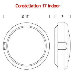 CONSTELLATION 17 - Φωτιστικά Οροφής / Τοίχου