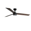 RUDDER L Black/Koa Fan - Ceiling Fans