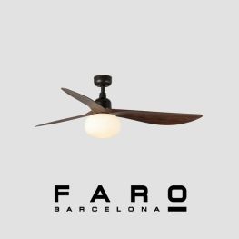 OUTWOOD Dark Brown/Walnut Fan - Ανεμιστήρες Οροφής