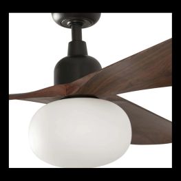 OUTWOOD Dark Brown/Walnut Fan - Ανεμιστήρες Οροφής