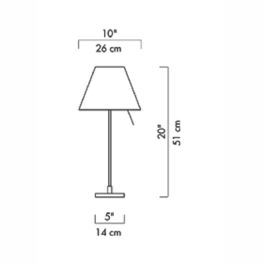 COSTANZINA Night Blue Complete t - Table Ambient Lamps