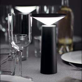 COCKTAIL Black - Table Battery Rechargeable Lights 