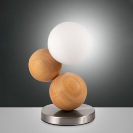 MICKY WOOD/SILVER - Table Ambient Lamps